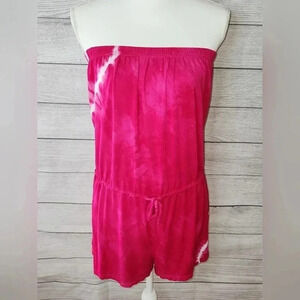 Soluna Swim Strapless Romper Size Large